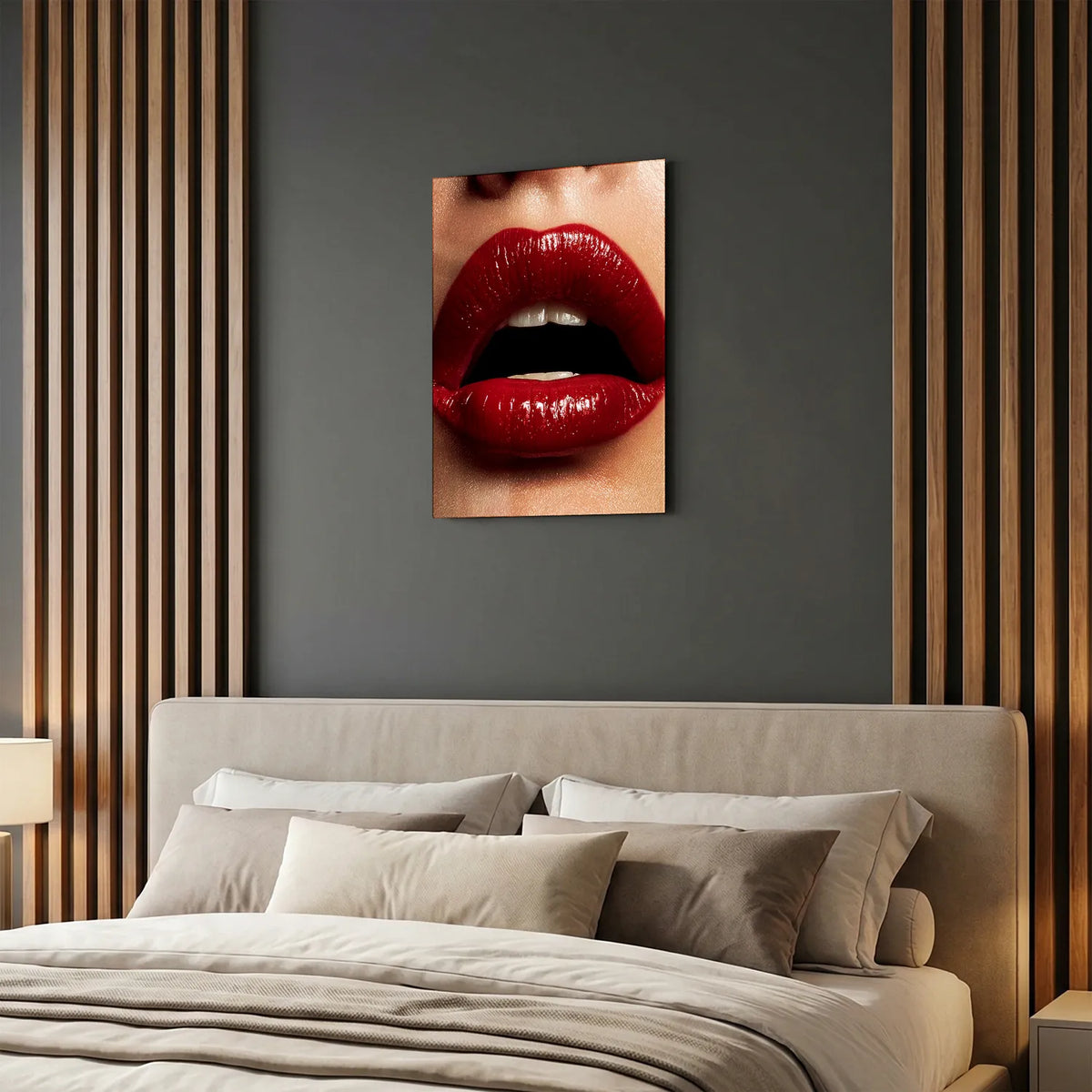 Tableau Kiss | en Métal Format A3