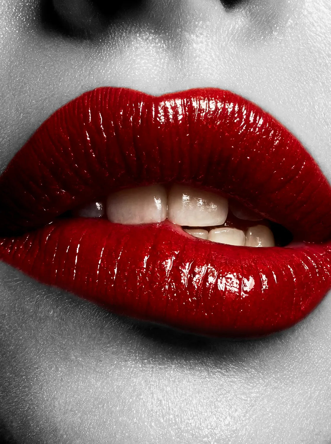 Tableau Addict Rouge | en Métal Format A3