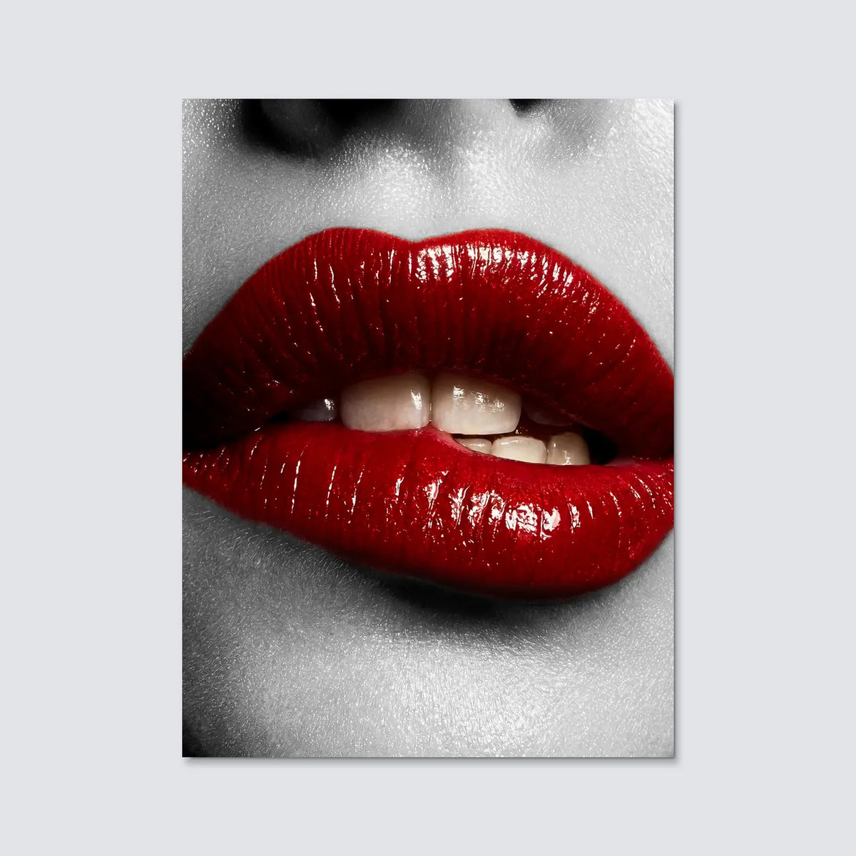 Tableau Addict Rouge | en Métal Format A3