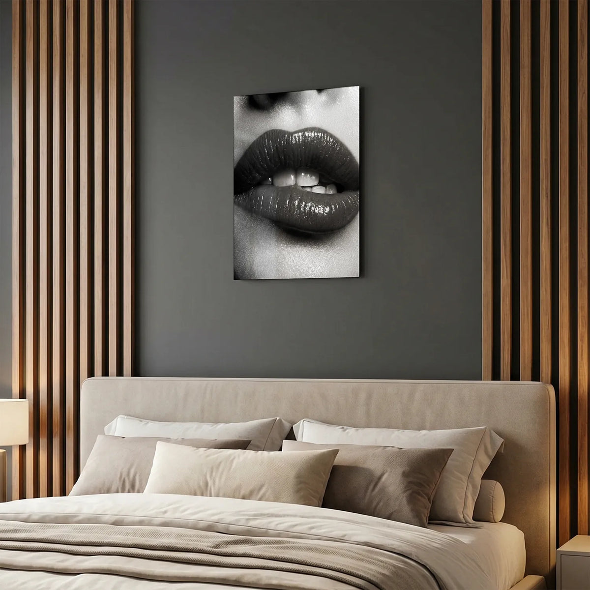 Tableau Addict Noir | en Métal Format A3