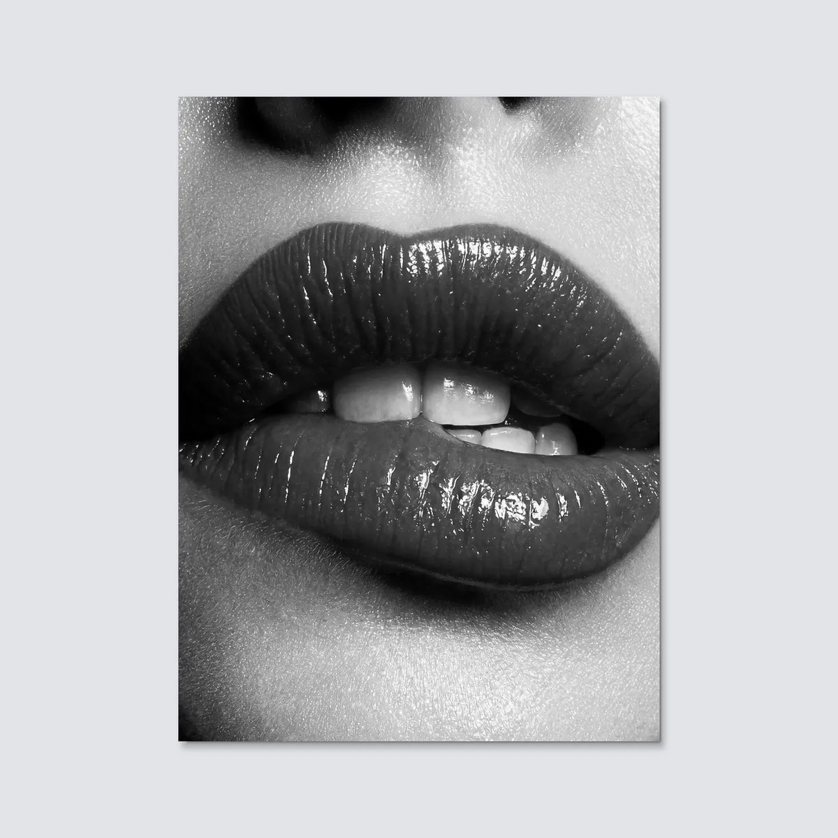 Tableau Addict Noir | en Métal Format A3