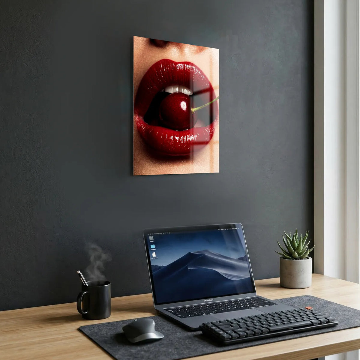 Tableau Cherry | en Métal Format A3