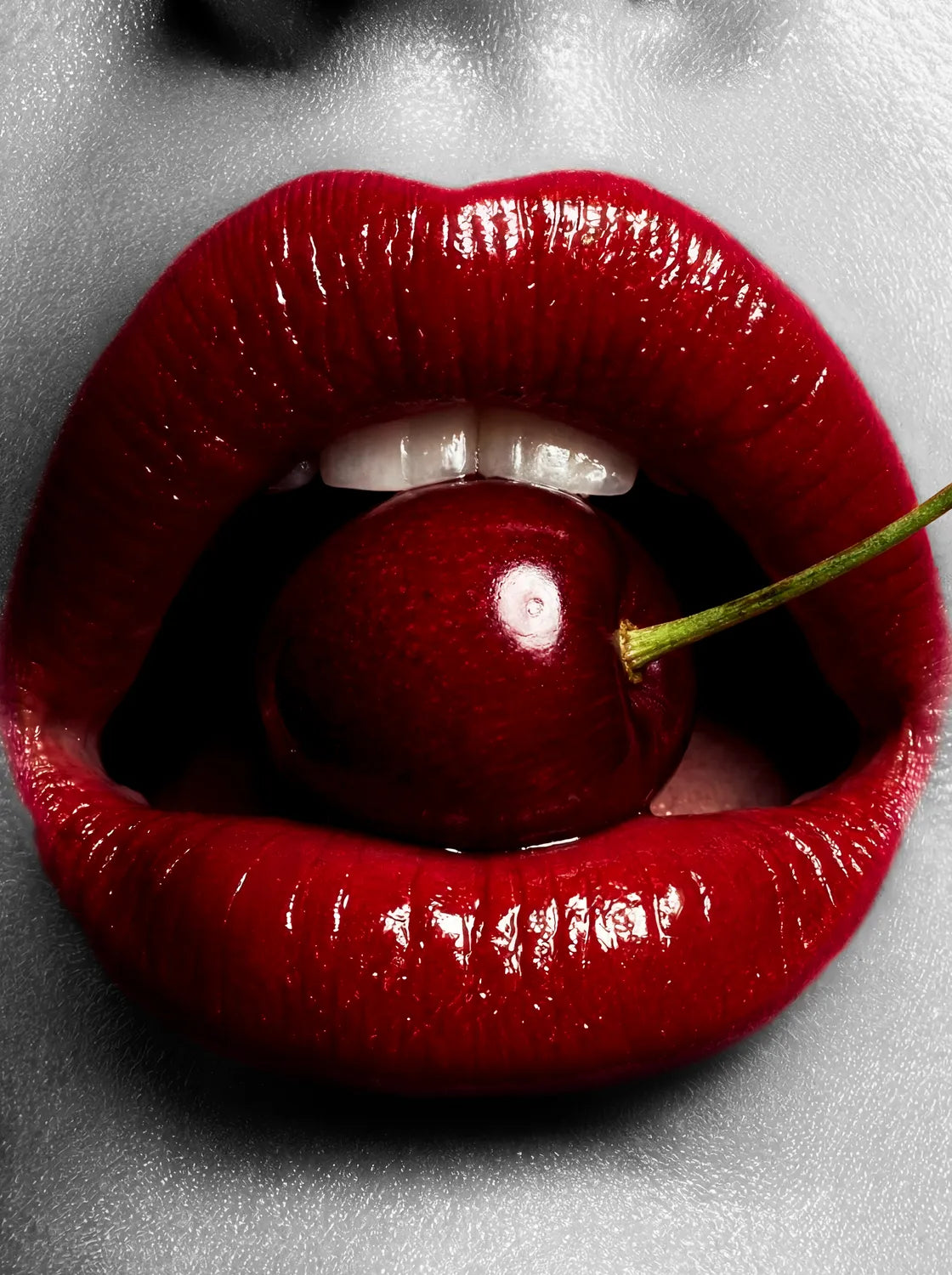 Tableau Red Cherry | en Métal Format A3