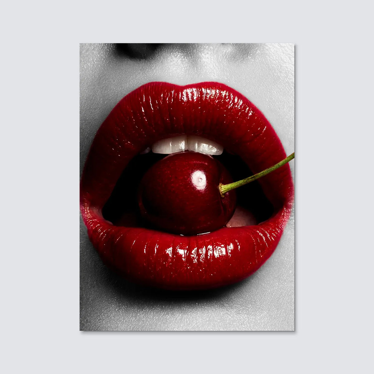 Tableau Red Cherry | en Métal Format A3