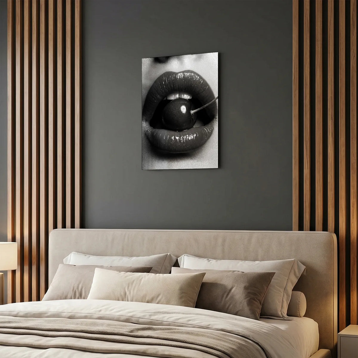Tableau Black Cherry | en Métal Format A3