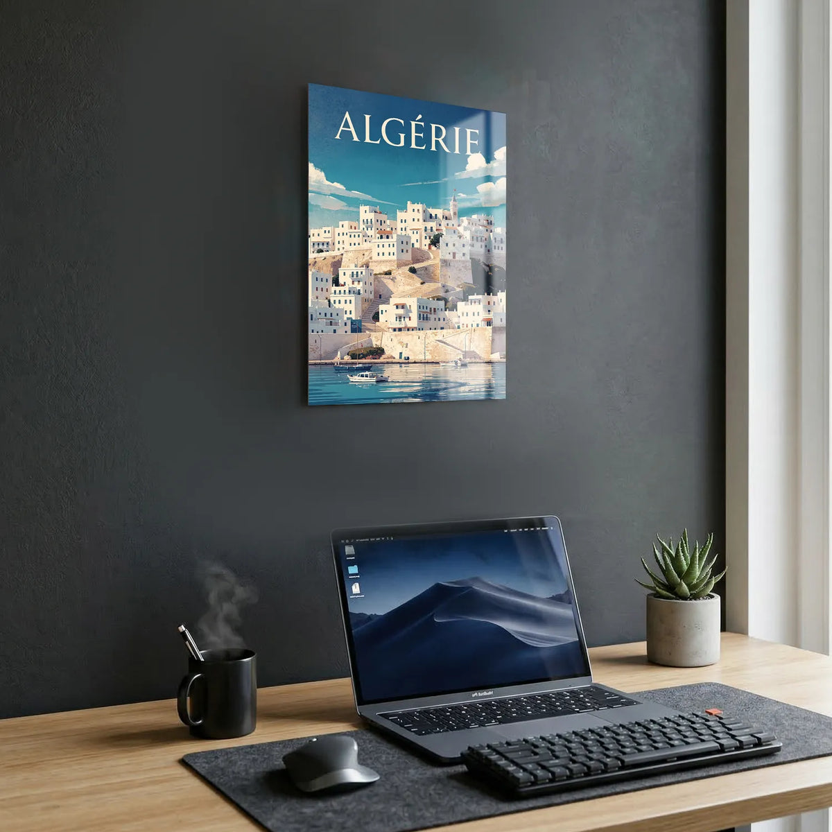Tableau Algérie - Illustration | en Métal Format A3