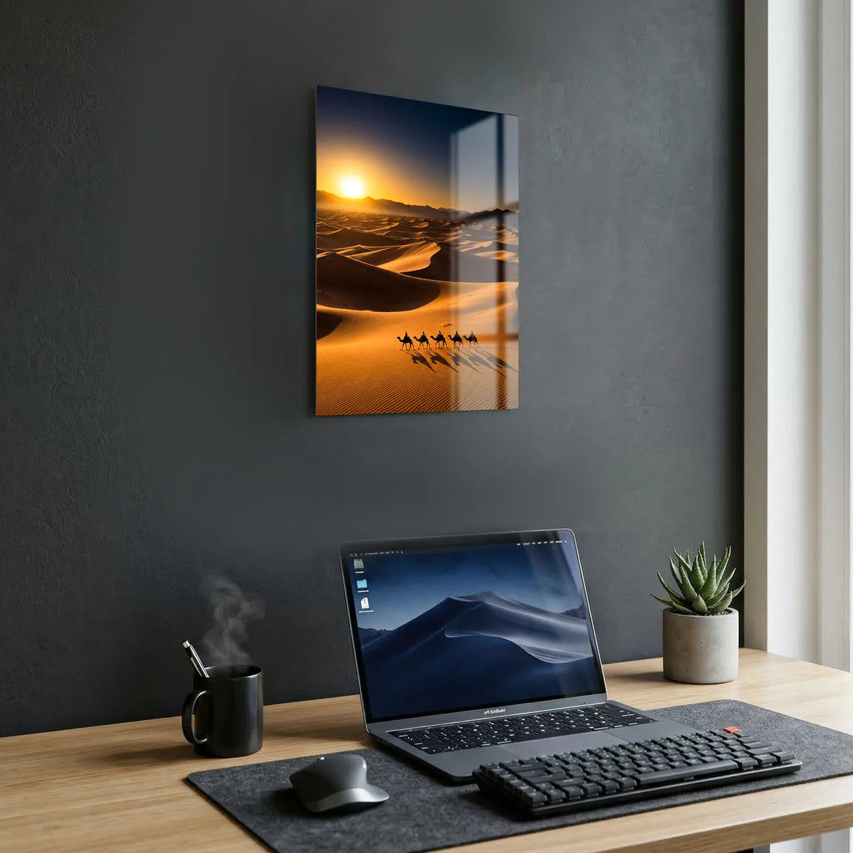 Tableau Sahara | en Métal Format A3