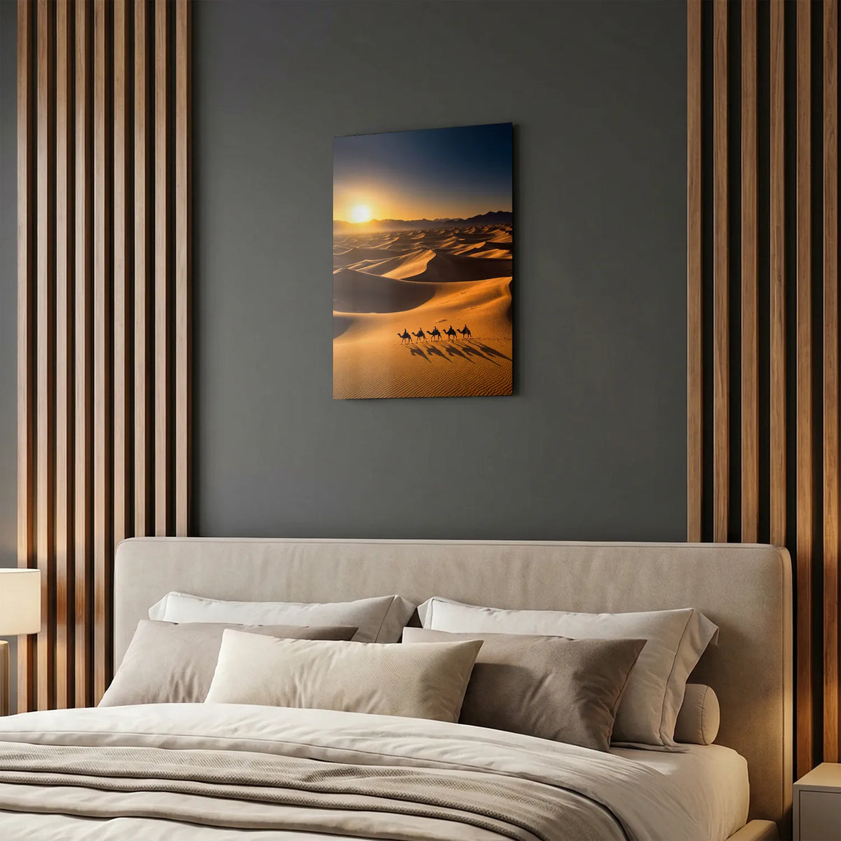 Tableau Sahara | en Métal Format A3