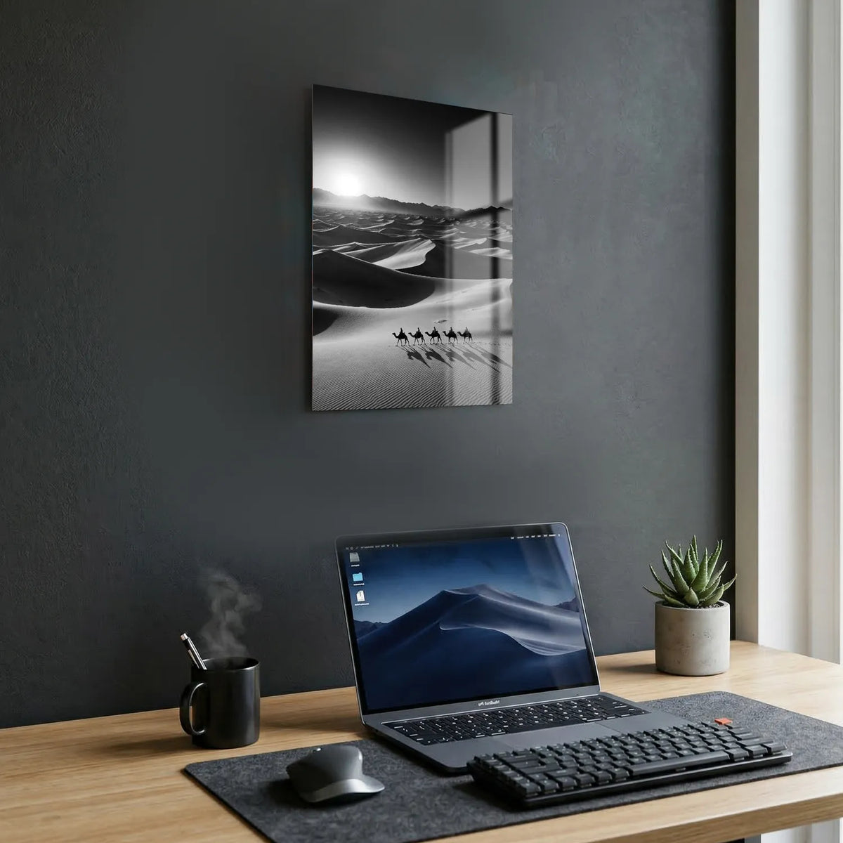 Tableau Le Sahara | en Métal Format A3