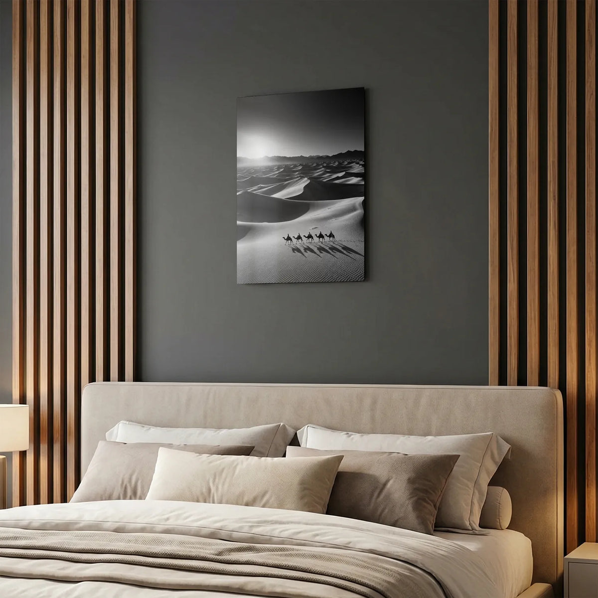 Tableau Le Sahara | en Métal Format A3