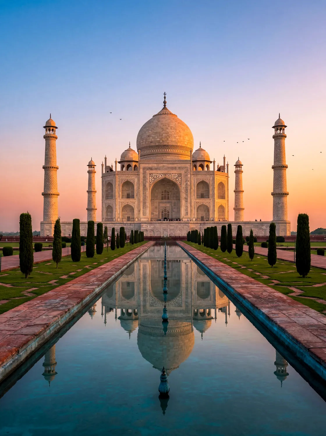 Tableau Taj Mahal | en Métal Format A3
