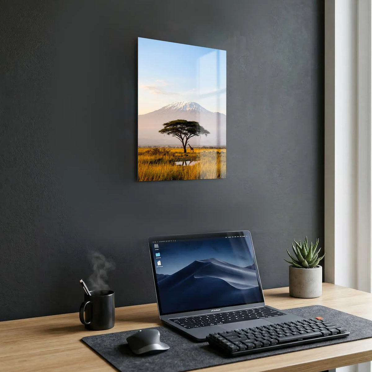 Tableau Savane | en Métal Format A3