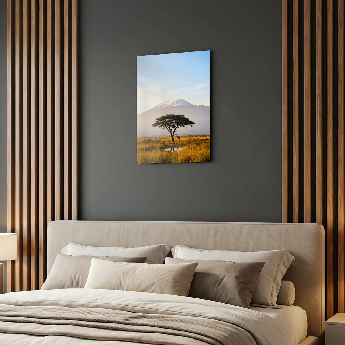 Tableau Savane | en Métal Format A3