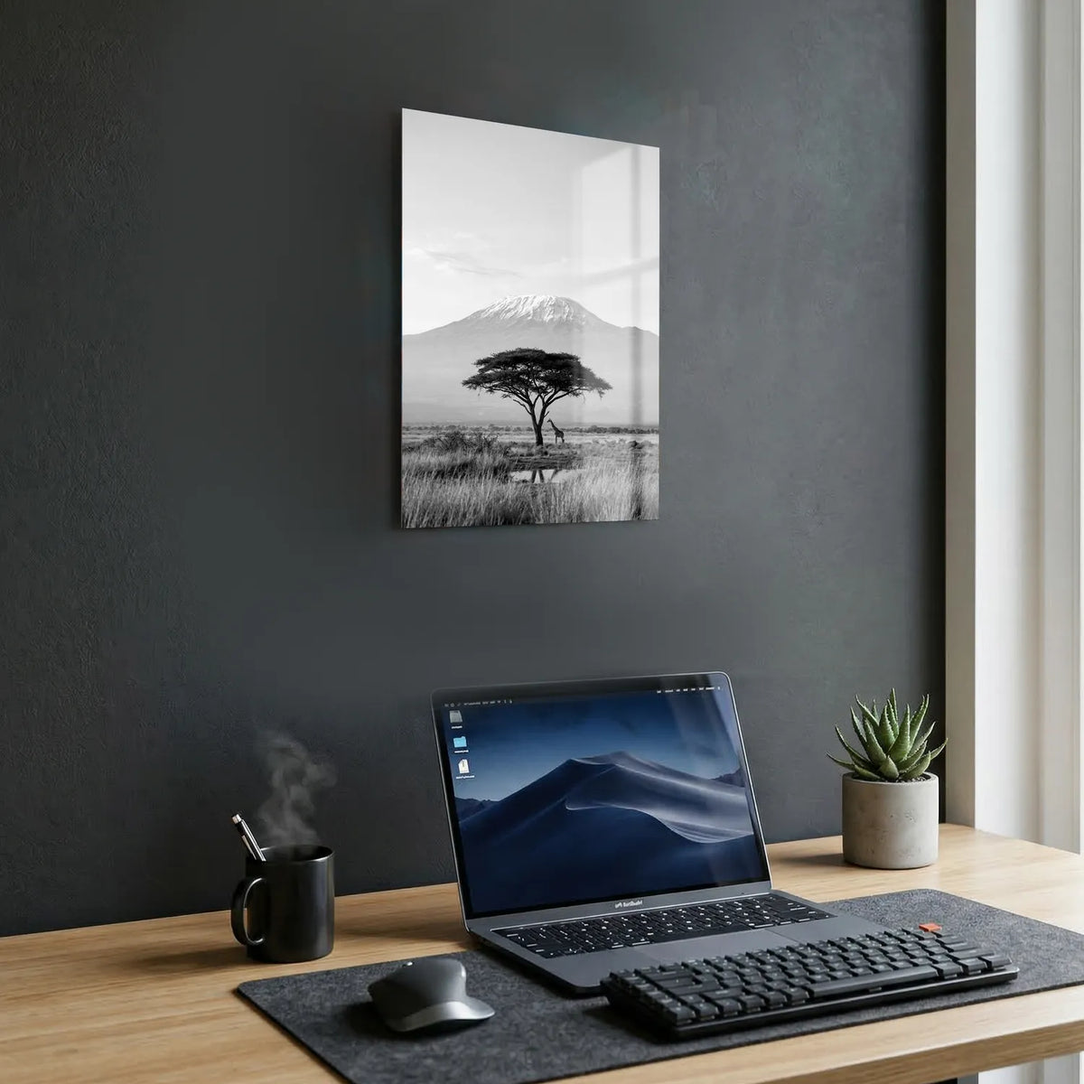 Tableau La Savane | en Métal Format A3