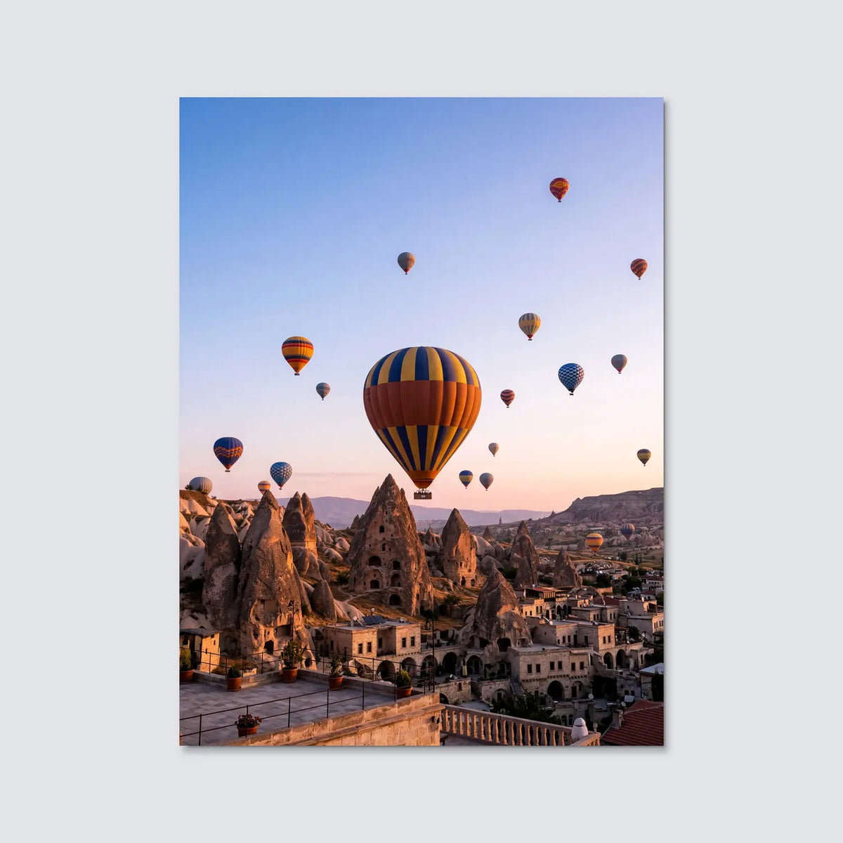 Tableau Cappadoce | en Métal Format A3