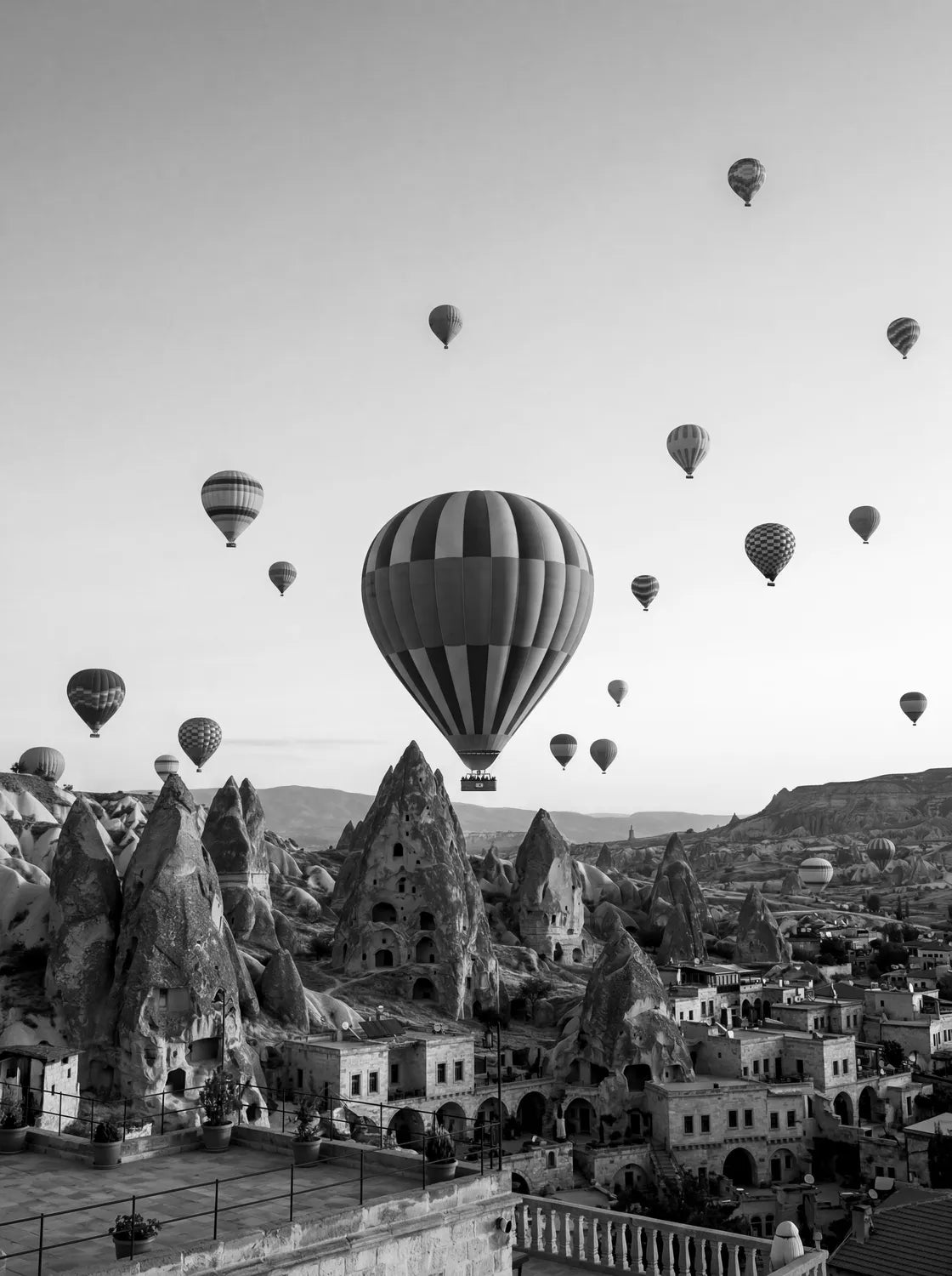 Tableau Cappadoce Turquie | en Métal Format A3