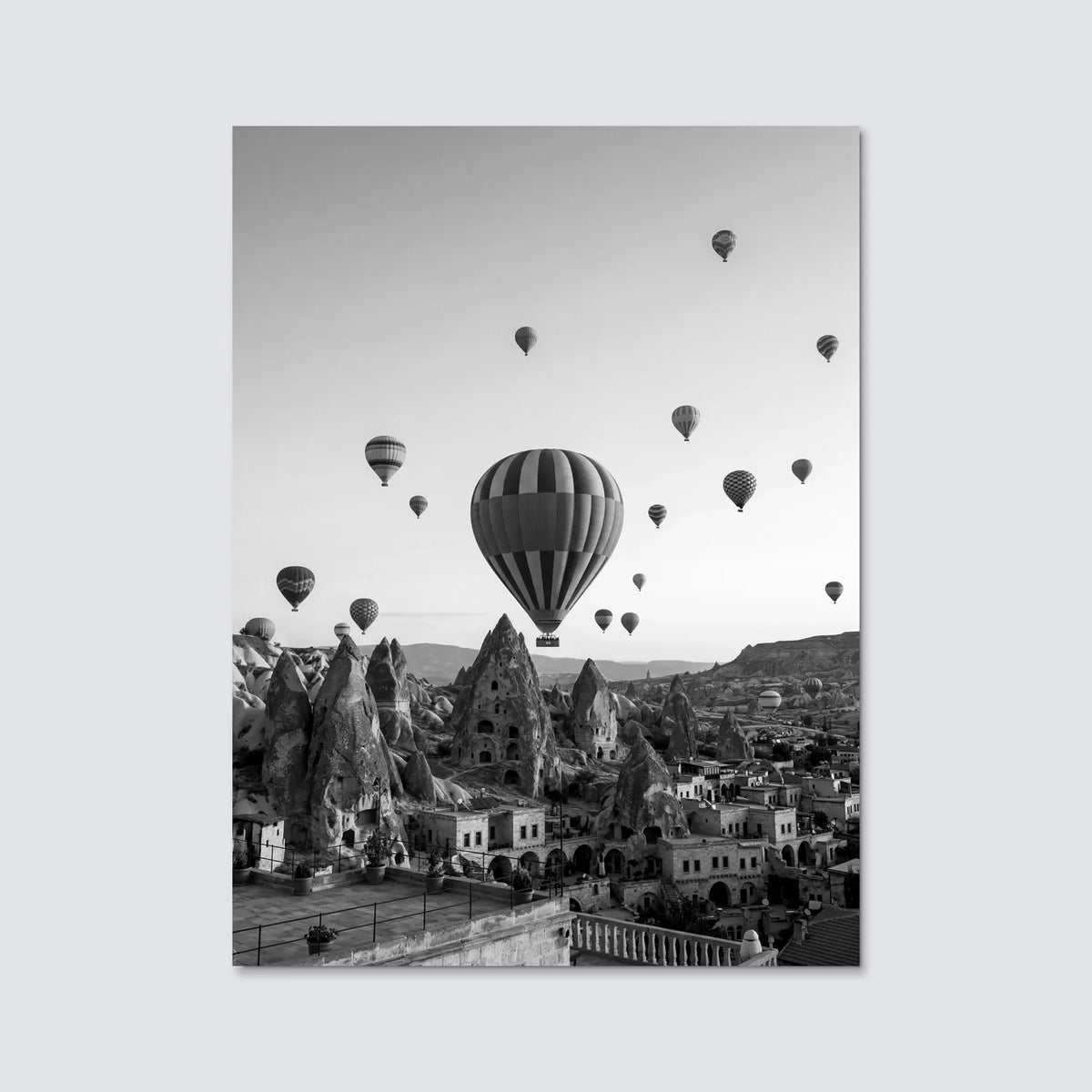 Tableau Cappadoce Turquie | en Métal Format A3
