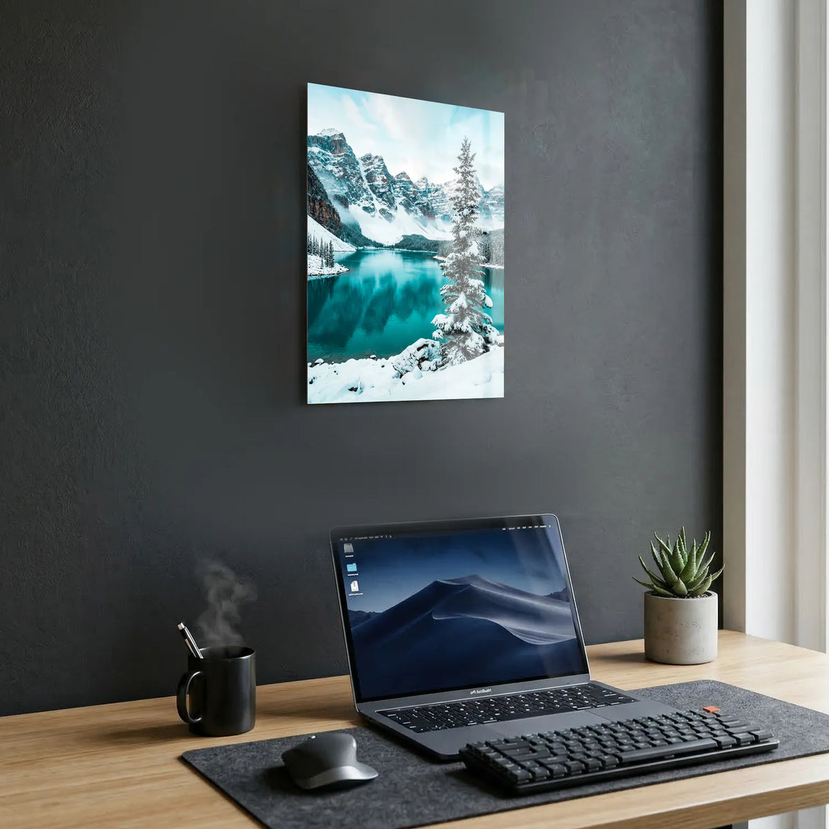 Tableau Alaska | en Métal Format A3