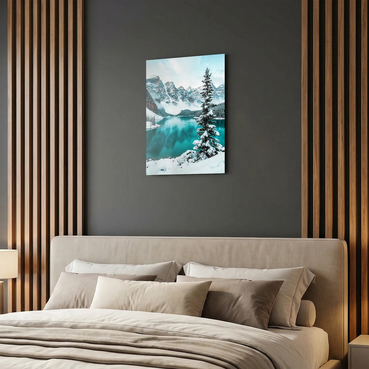 Tableau Alaska | en Métal Format A3