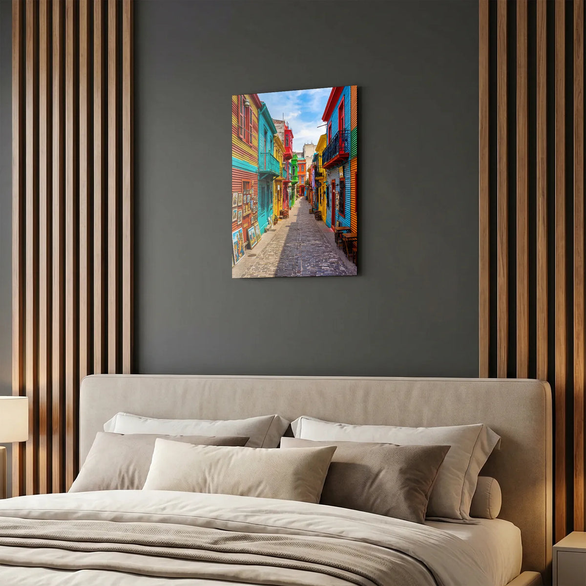Tableau Buenos Aires Argentine | en Métal Format A3