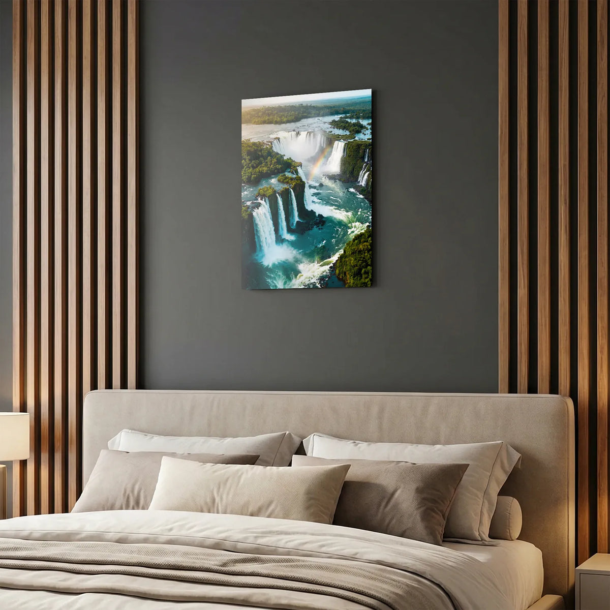 Tableau Chutes d'Iguazú | en Métal Format A3