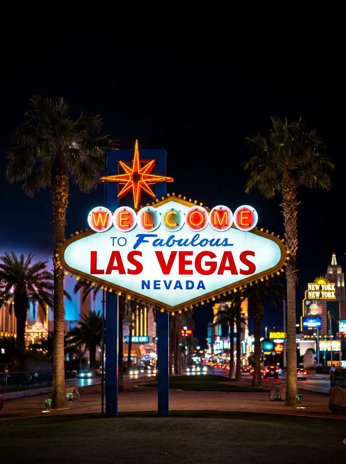 Tableau Las Vegas | en Métal Format A3