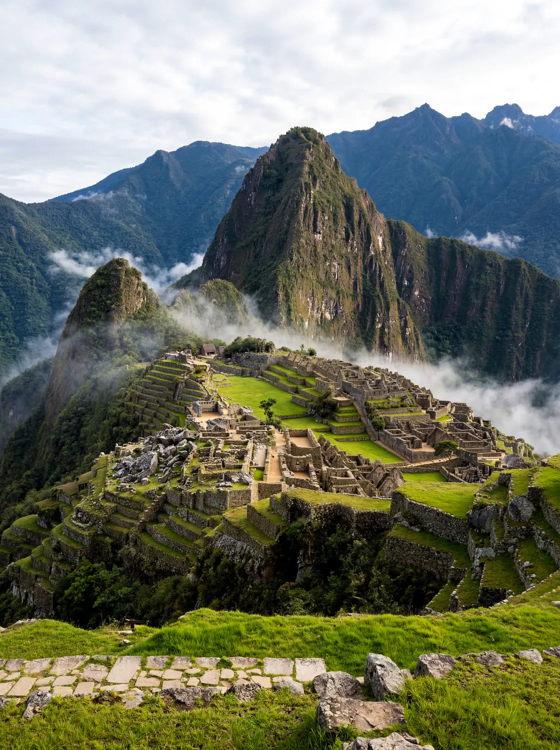 Tableau Machu Picchu au Pérou | en Métal Format A3