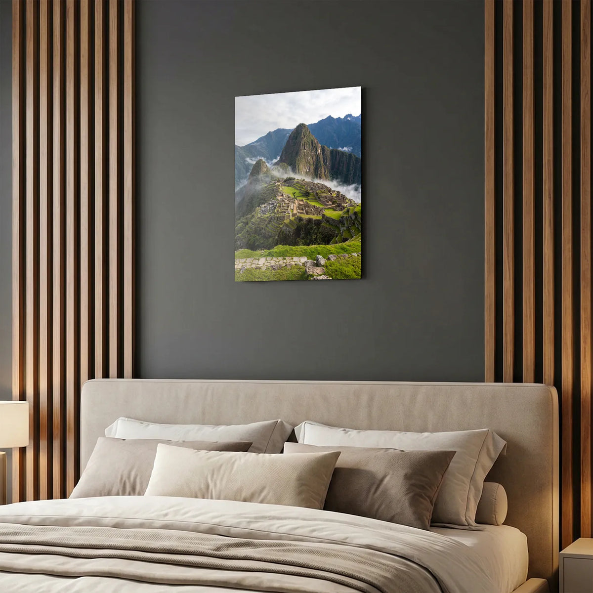 Tableau Machu Picchu au Pérou | en Métal Format A3