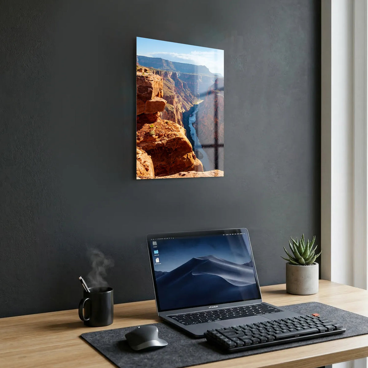 Tableau U.S. Grand Canyon | en Métal Format A3
