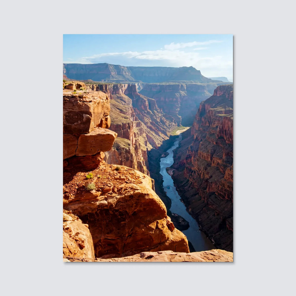 Tableau U.S. Grand Canyon | en Métal Format A3