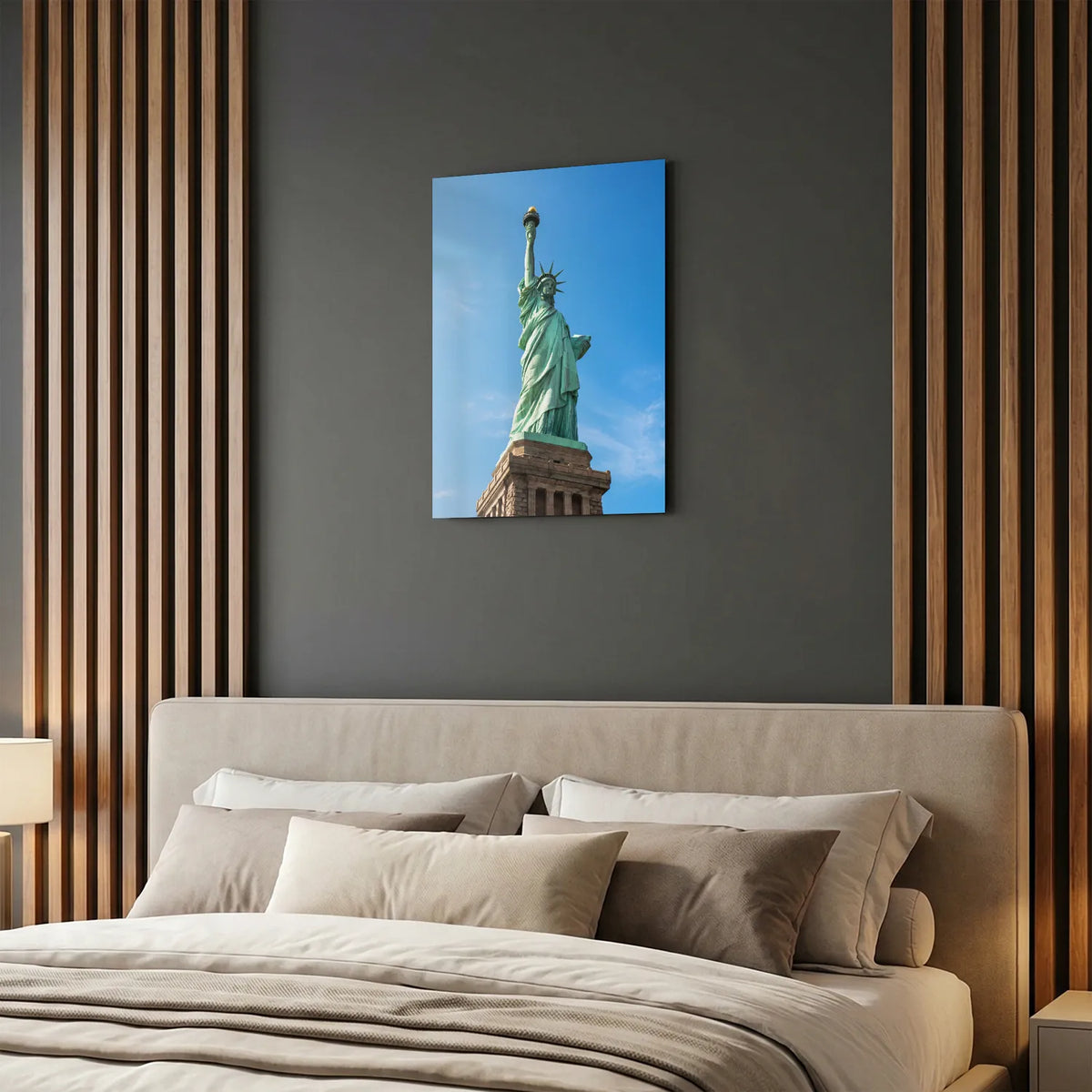 Tableau Statue de la Liberté New York | en Métal Format A3