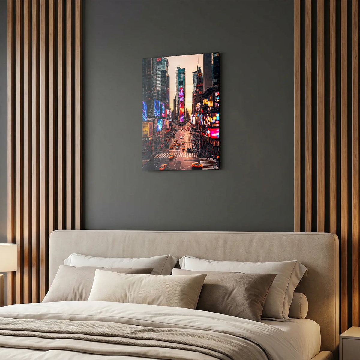 Tableau Times Square | en Métal Format A3