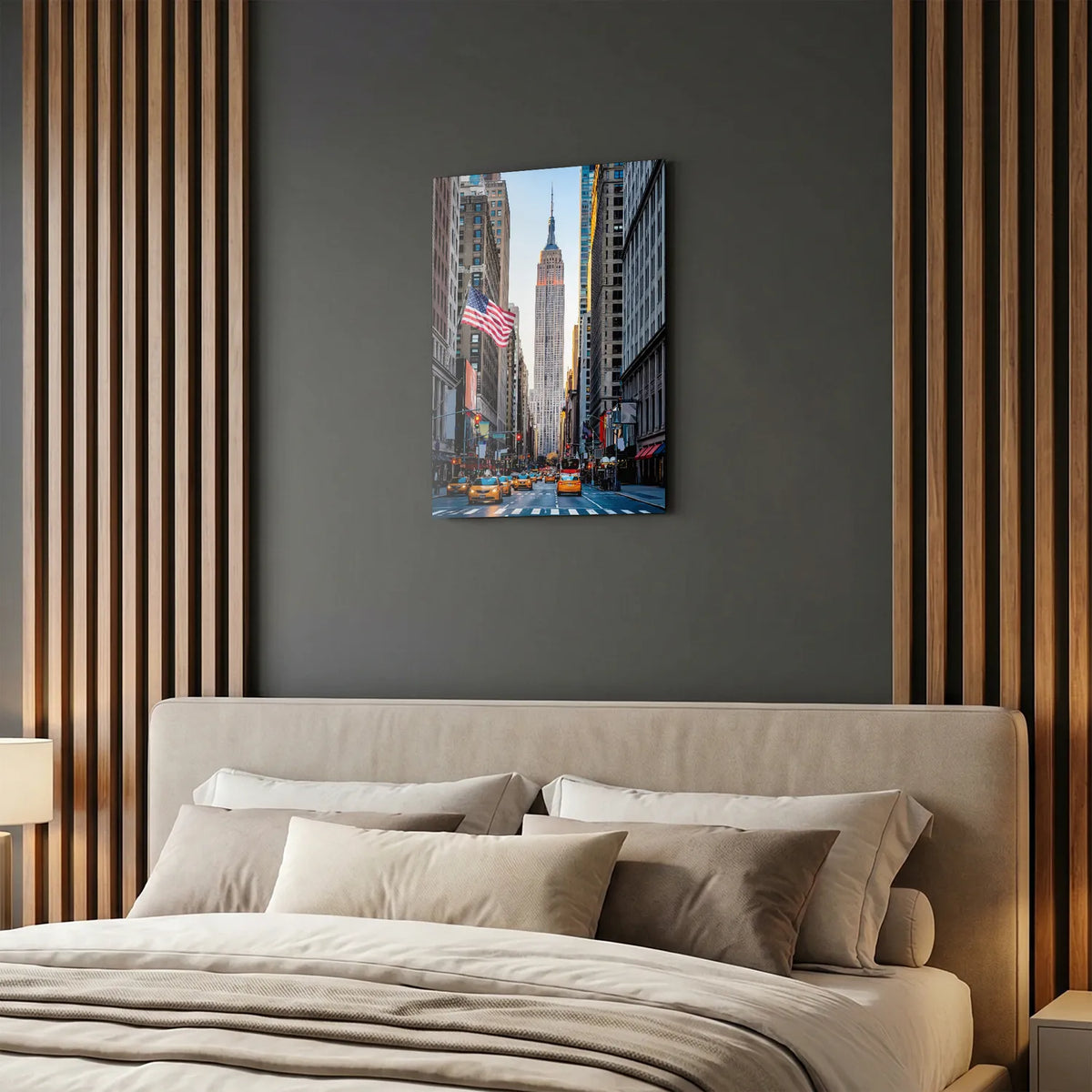 Tableau New York City | en Métal Format A3