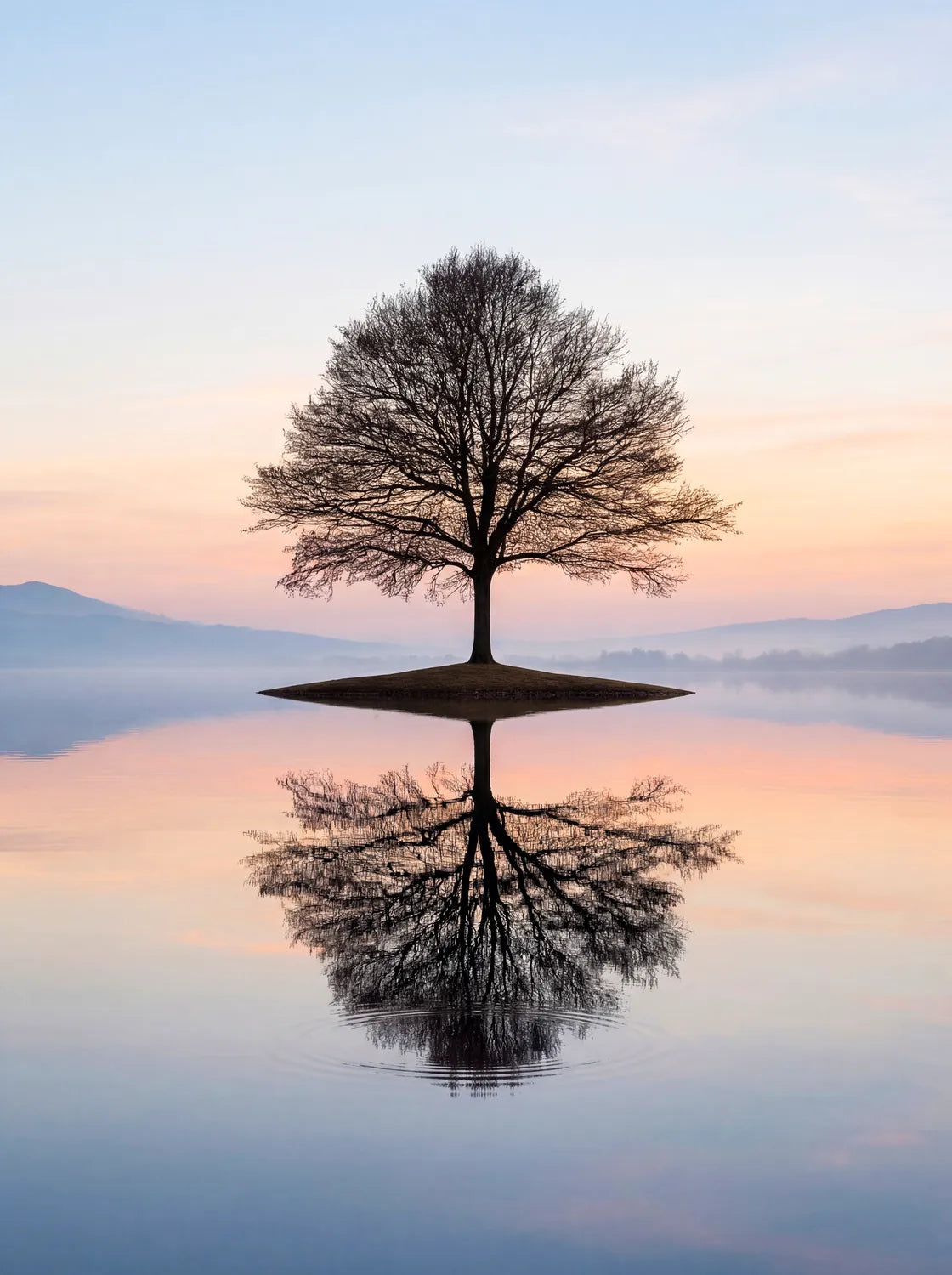 Tableau Reflet naturel | en Métal Format A3