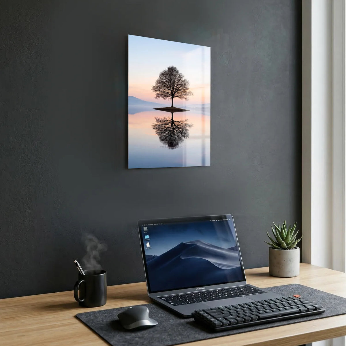 Tableau Reflet naturel | en Métal Format A3