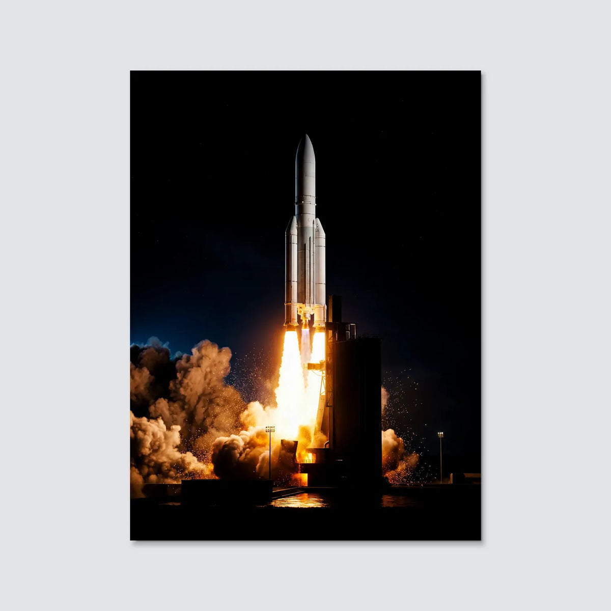 Tableau Ariane 5 | en Métal Format A3