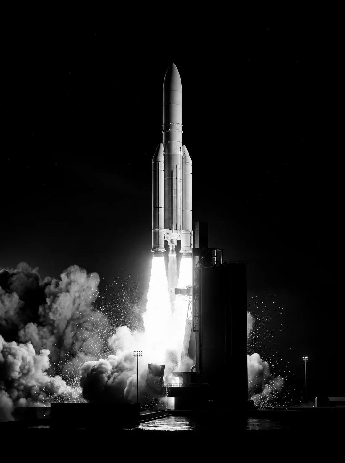 Tableau Ariane 5 | en Métal Format A3