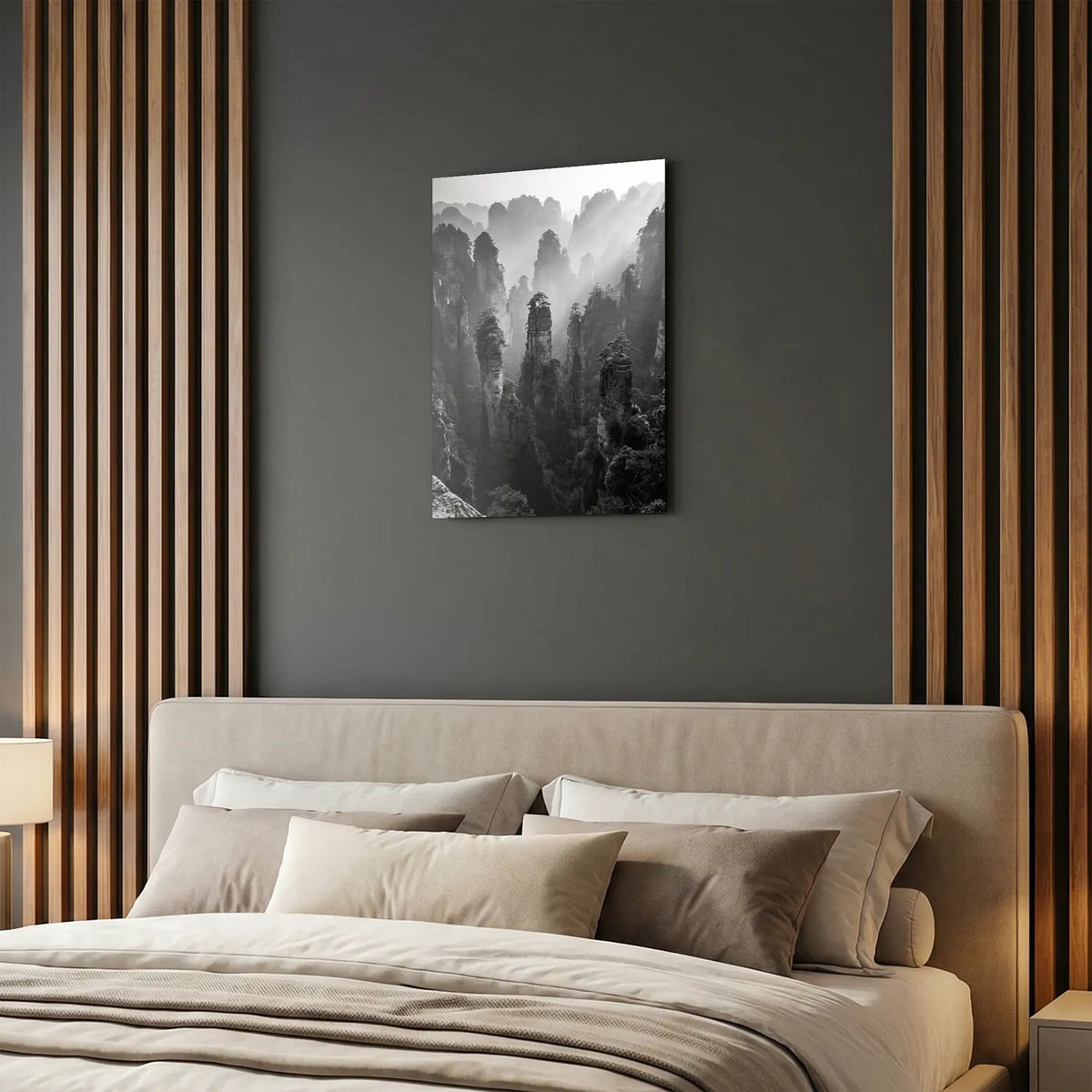 Tableau Monts Tianzi de Zhangjiajie | en Métal Format A3