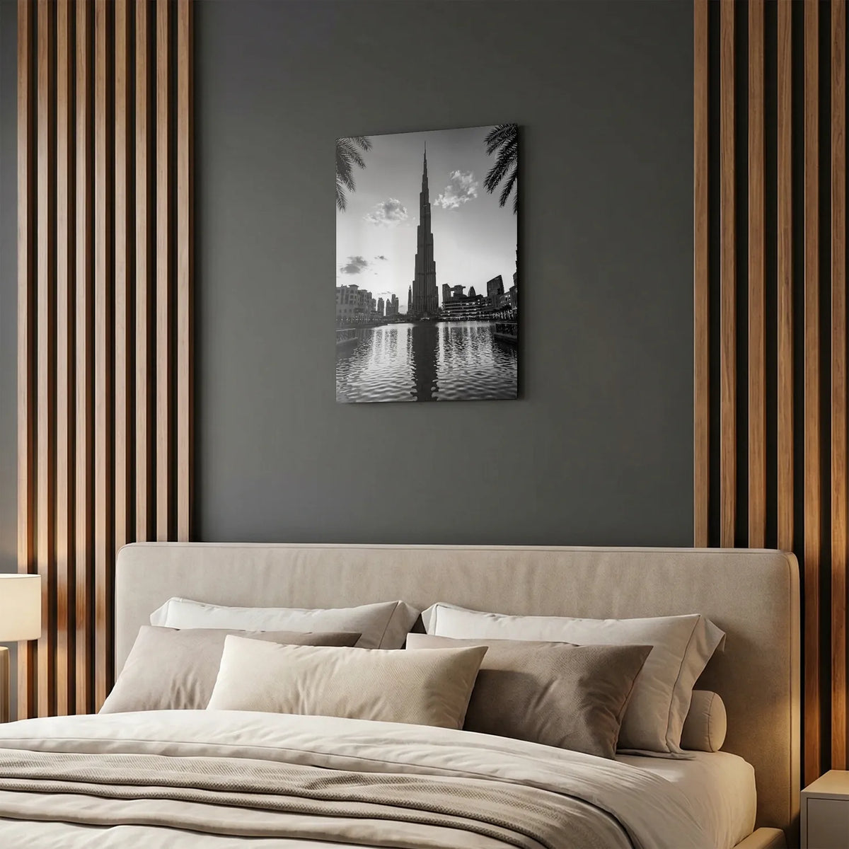 Tableau Burj Khalifa Dubaï | en Métal Format A3