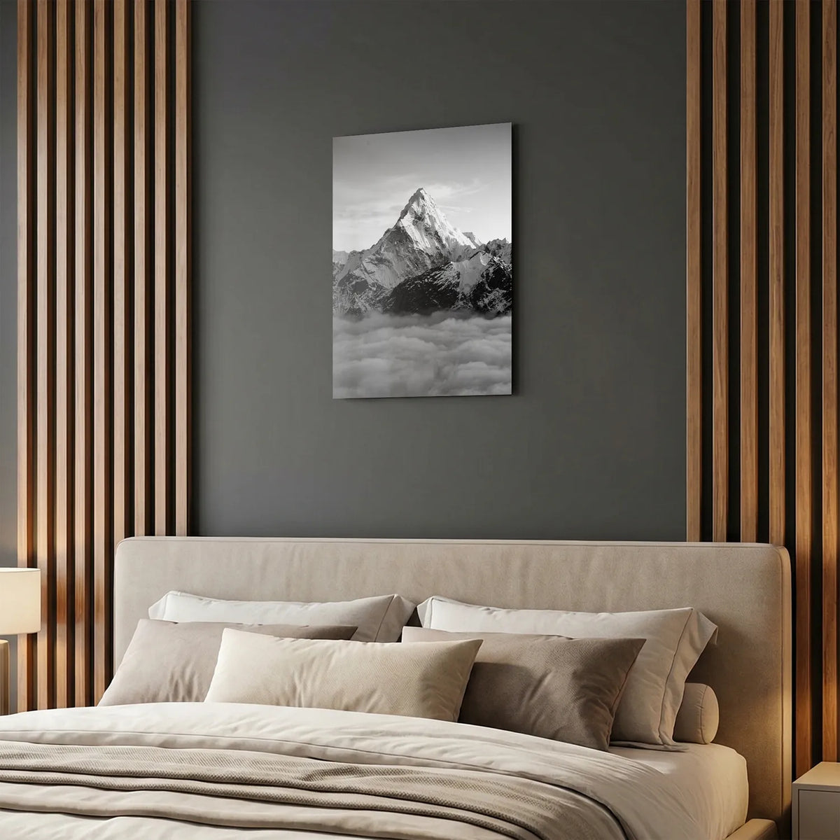 Tableau Le Mont Everest | en Métal Format A3