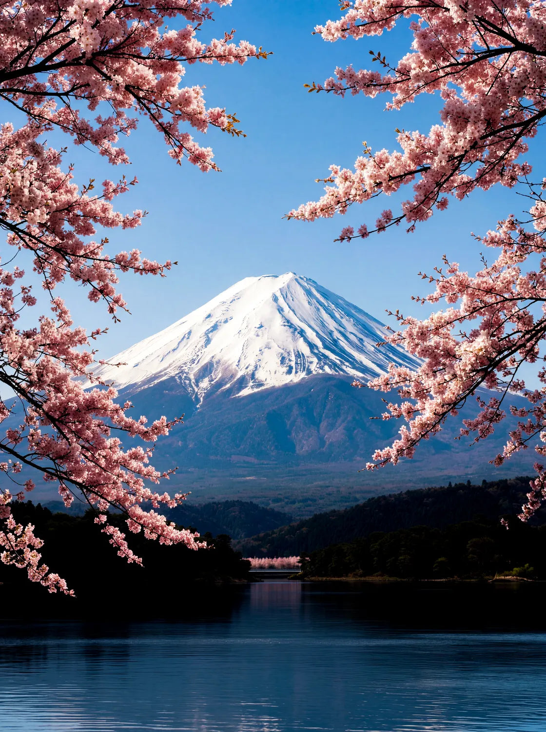 Tableau Le Mont Fuji | en Métal Format A3