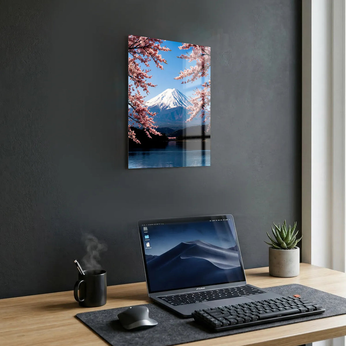 Tableau Le Mont Fuji | en Métal Format A3