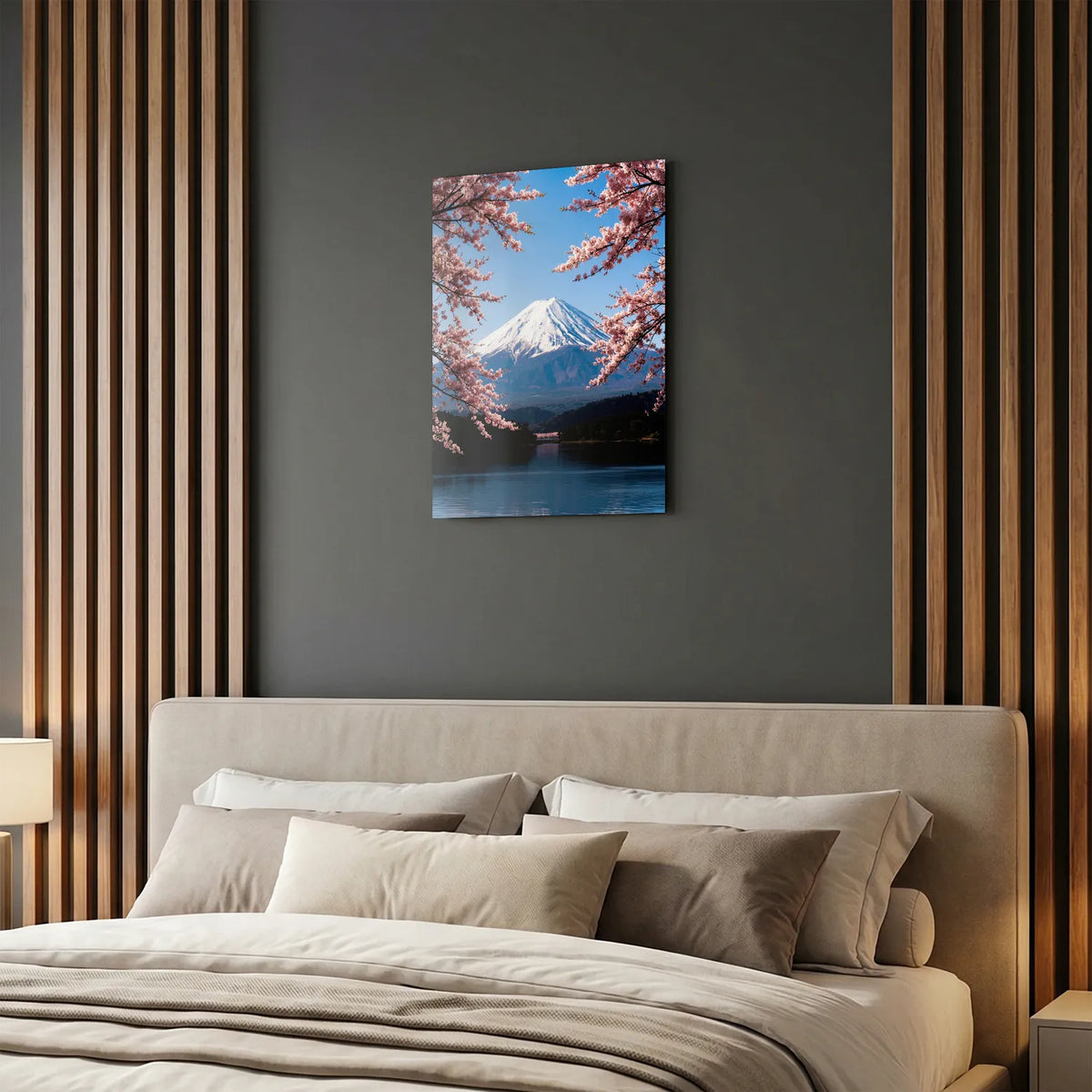 Tableau Le Mont Fuji | en Métal Format A3