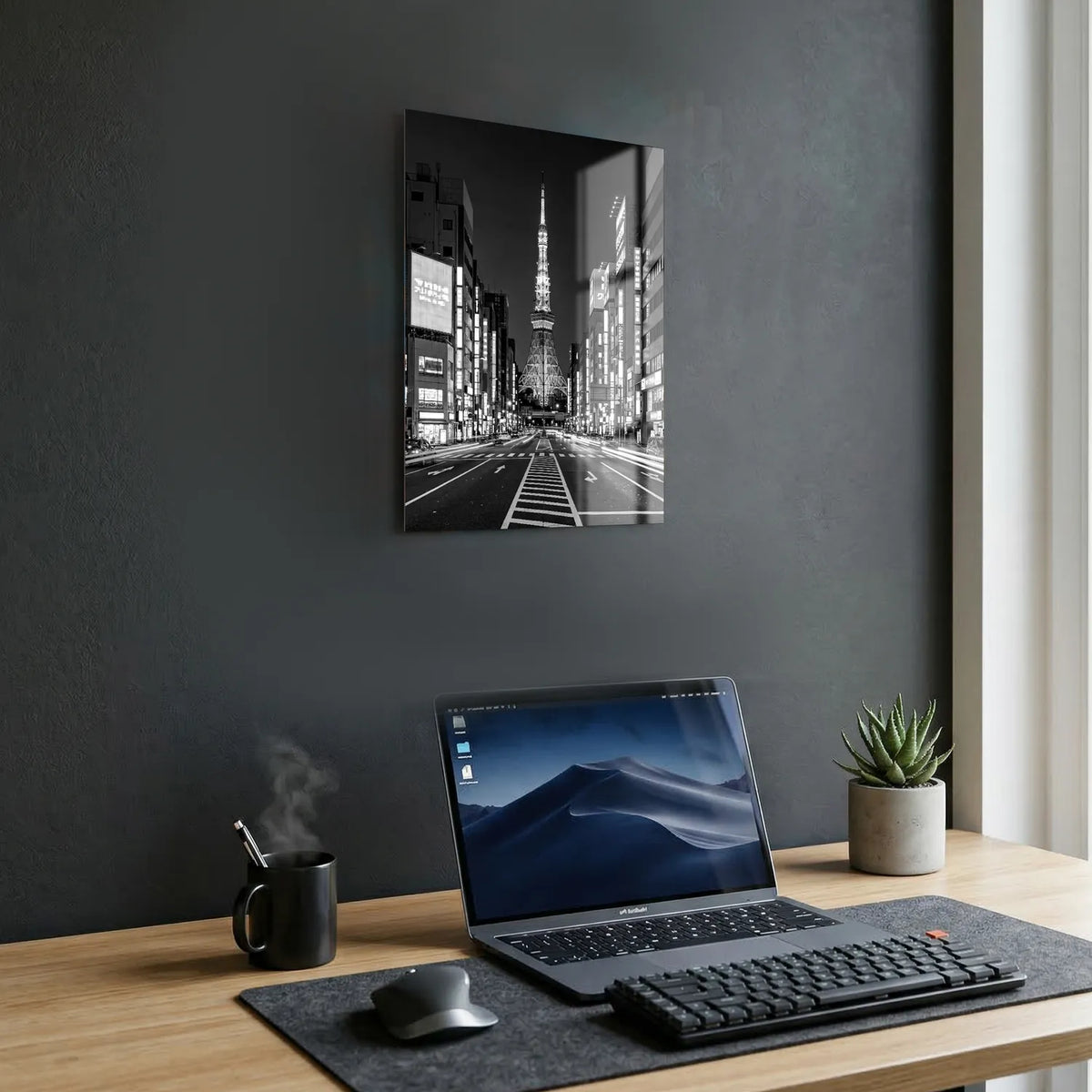 Tableau Tokyo Japon | en Métal Format A3
