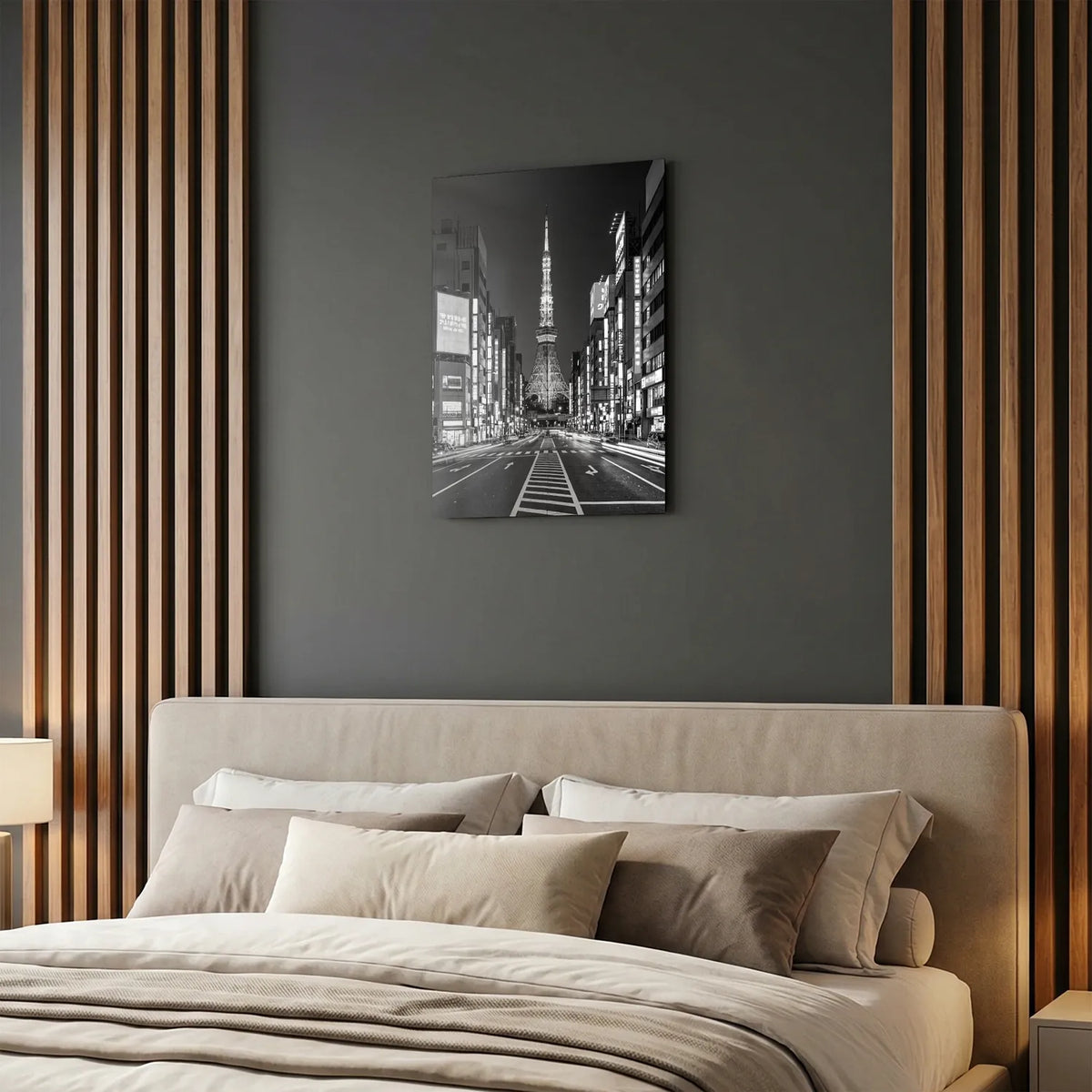 Tableau Tokyo Japon | en Métal Format A3