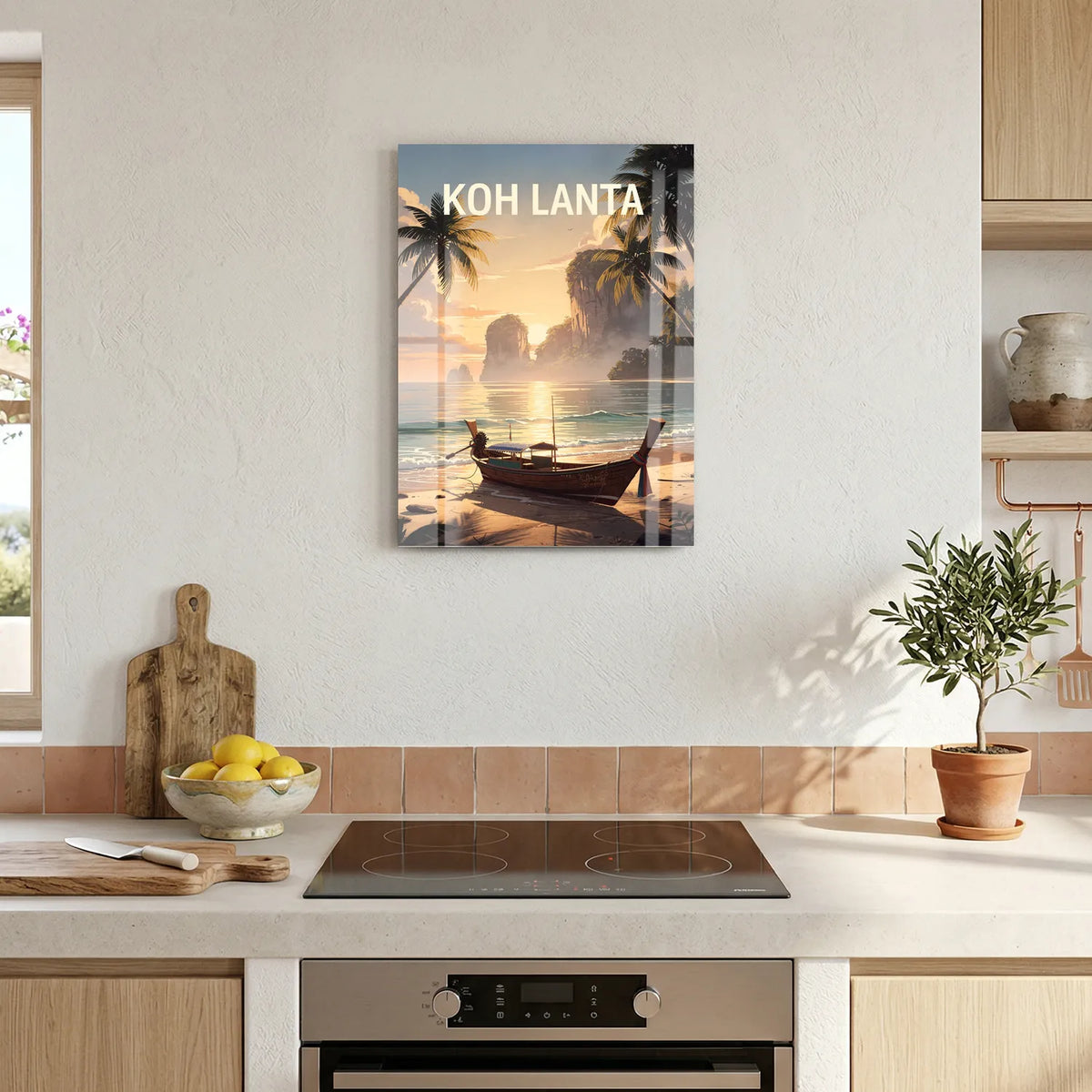 Tableau Koh-Lanta - Illustration | en Métal Format A3