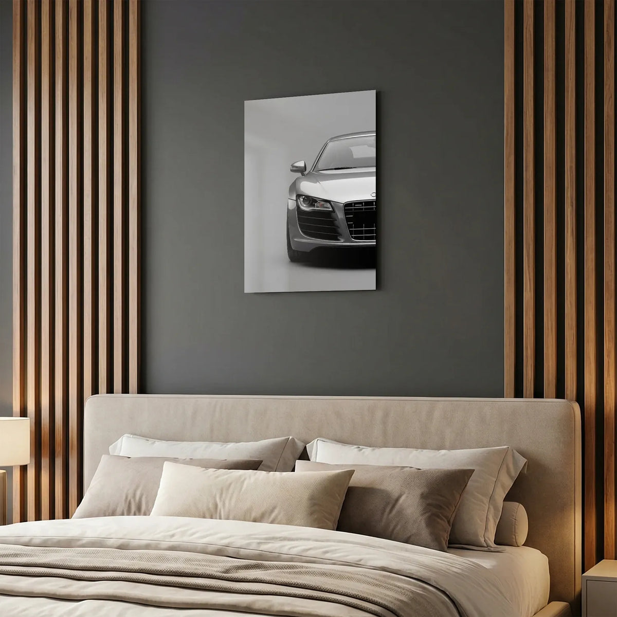 Tableau Audi R8 V10 — Signature | en Métal Format A3