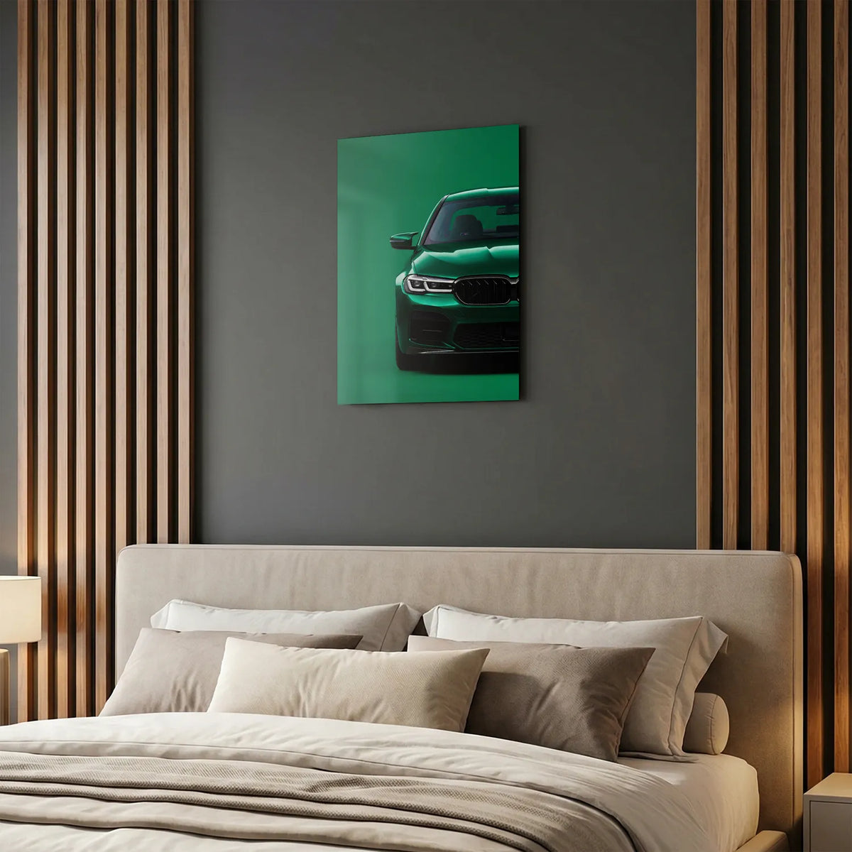 Tableau BMW M5 Competition — Signature | en Métal Format A3