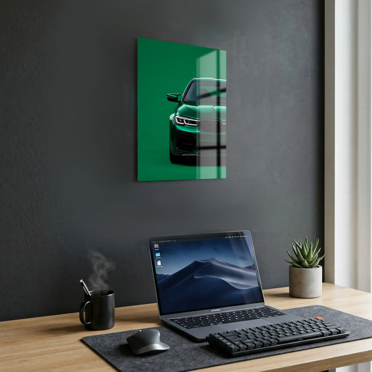 Tableau BMW M5 Competition — Signature | en Métal Format A3