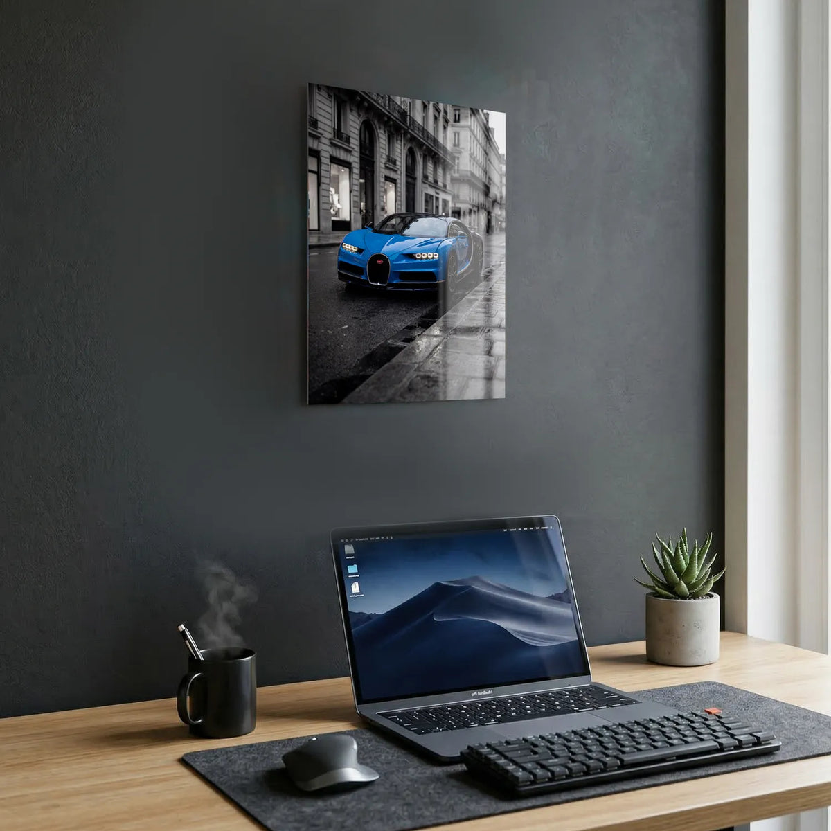Tableau Bugatti Chiron Sport — Haussmannien | en Métal Format A3